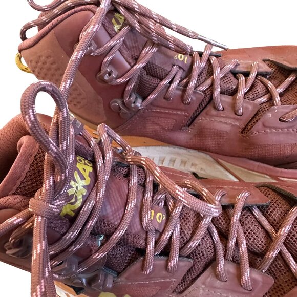 Hoka One TenNine Hike GTX Hiking Boots Lace-Up Sneakers Outdoor Size 8 Women's - Picture 14 of 16